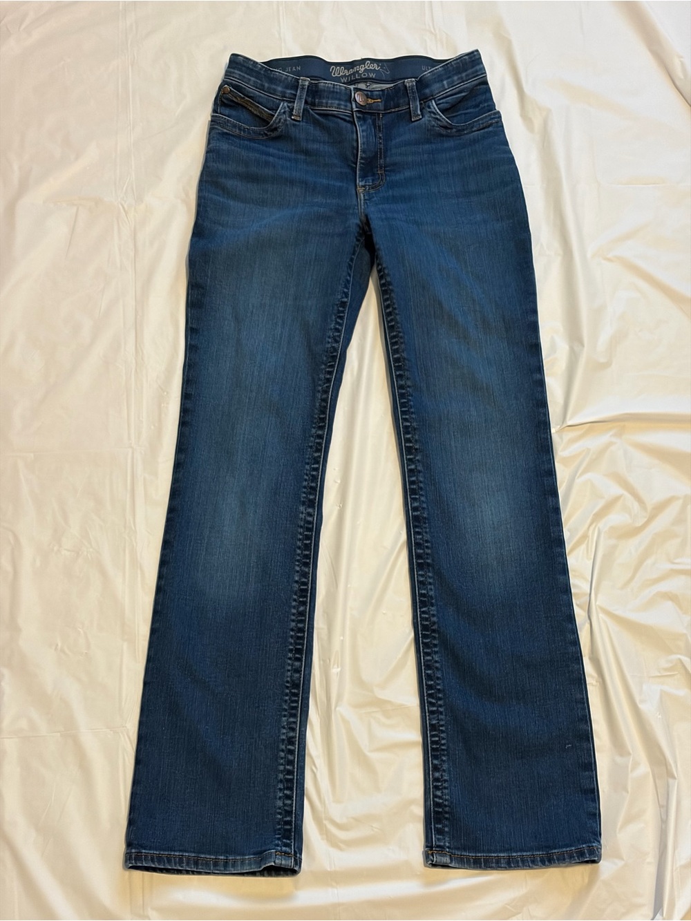 Wrangler Willow Ultimate Riding Jean Women's Dark Wash Bootcut Jeans